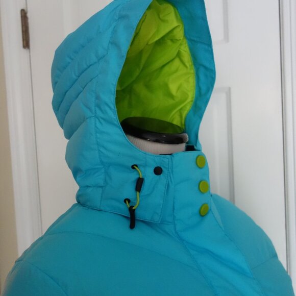 MARKER Ski Winter Removable Hood Turquoise Jacket – Wmns 6 - Picture 2 of 12